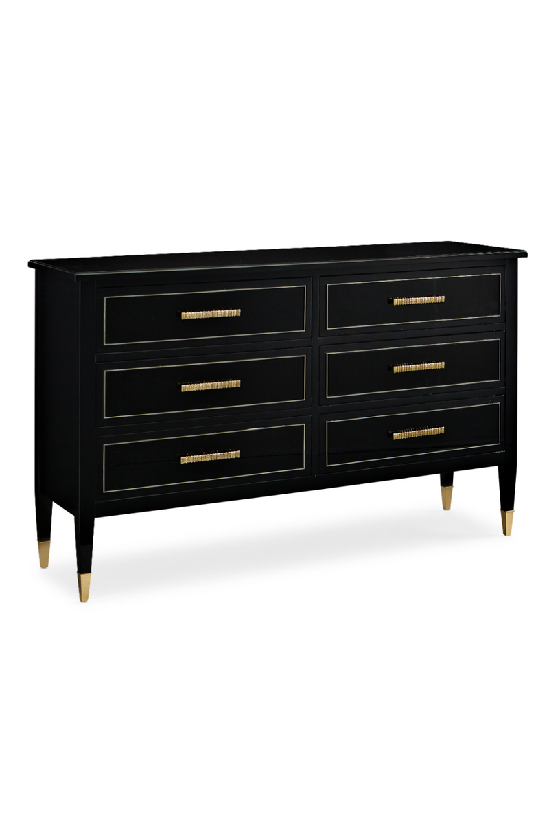 Solid Wood Black Dresser | Caracole The Little Black Dresser | Oroatrade.com