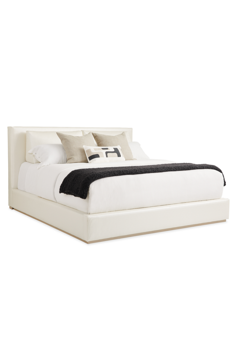 White Modern King Bed | Caracole The Boutique | Oroatrade.com