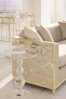 Acrylic Sculpted Side Table | Caracole All Clear