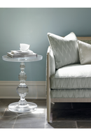 Acrylic Sculpted Side Table | Caracole All Clear | OROATRADE.COM