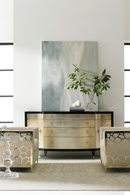 Acrylic Sculpted Side Table | Caracole All Clear | OROATRADE.COM