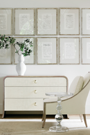 Acrylic Sculpted Side Table | Caracole All Clear | OROATRADE.COM