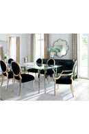 Black Velvet Dining Chairs (2) | Caracole Chit-Chat | Oroatrade.com