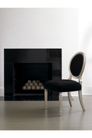 Black Velvet Dining Chairs (2) | Caracole Chit-Chat | Oroatrade.com