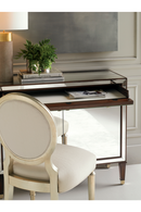 Carved Frame Beige Dining Chair (2) | Caracole May I Join You? | Oroatrade.com