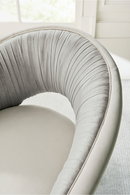 Velvet Modern Swivel Chair | Caracole A Com-Pleat Turn Around | Oroatrade.com