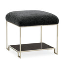 Square Shearling Ottoman | Caracole Thoroughly Modern | Oroa Trade