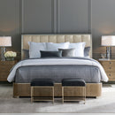 Square Shearling Ottoman | Caracole Thoroughly Modern | Oroa Trade