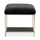 Square Shearling Ottoman | Caracole Thoroughly Modern | Oroa Trade