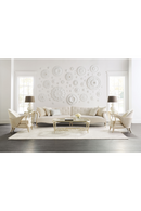 Beige Contemporary Lounge Chair | Caracole Curtsy | Oroatrade.com