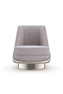 Velvet Back Swivel Chair | Caracole Go For A Spin | Oroatrade.com