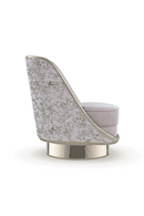 Velvet Back Swivel Chair | Caracole Go For A Spin | Oroatrade.com