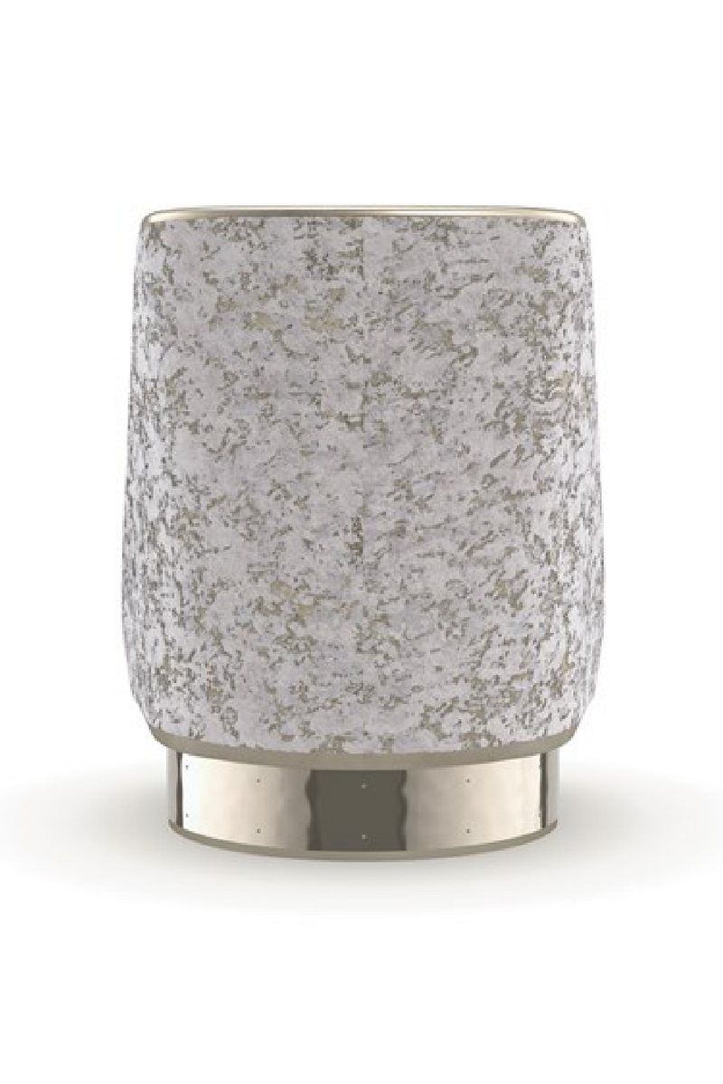 Gray Velvet Swivel Chair | Caracole Go For A Spin | Oroatrade.com