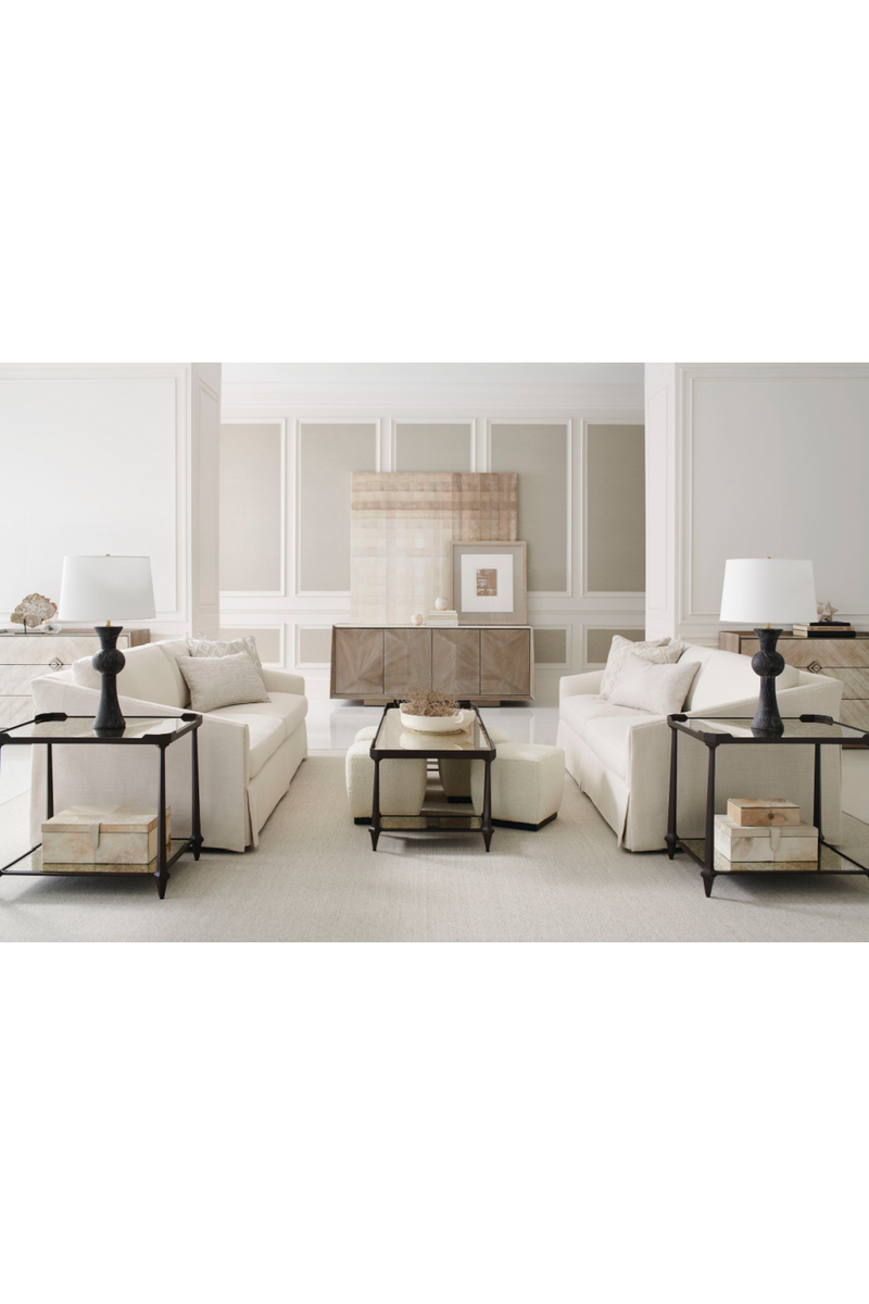 Modern Minimalist Sofa | Caracole Casual Affair | Oroatrade.com