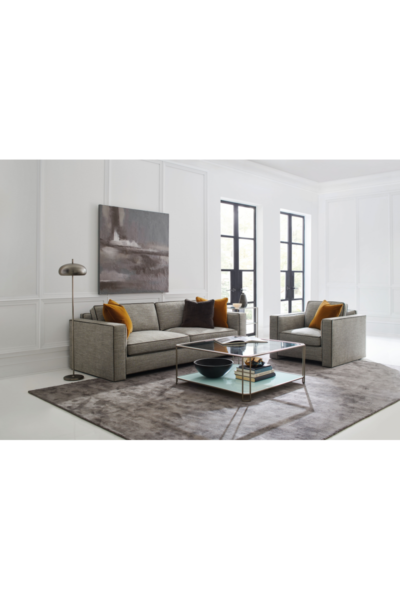 Piped Modern Sofa | Caracole Welt Played | OROATRADE.COM