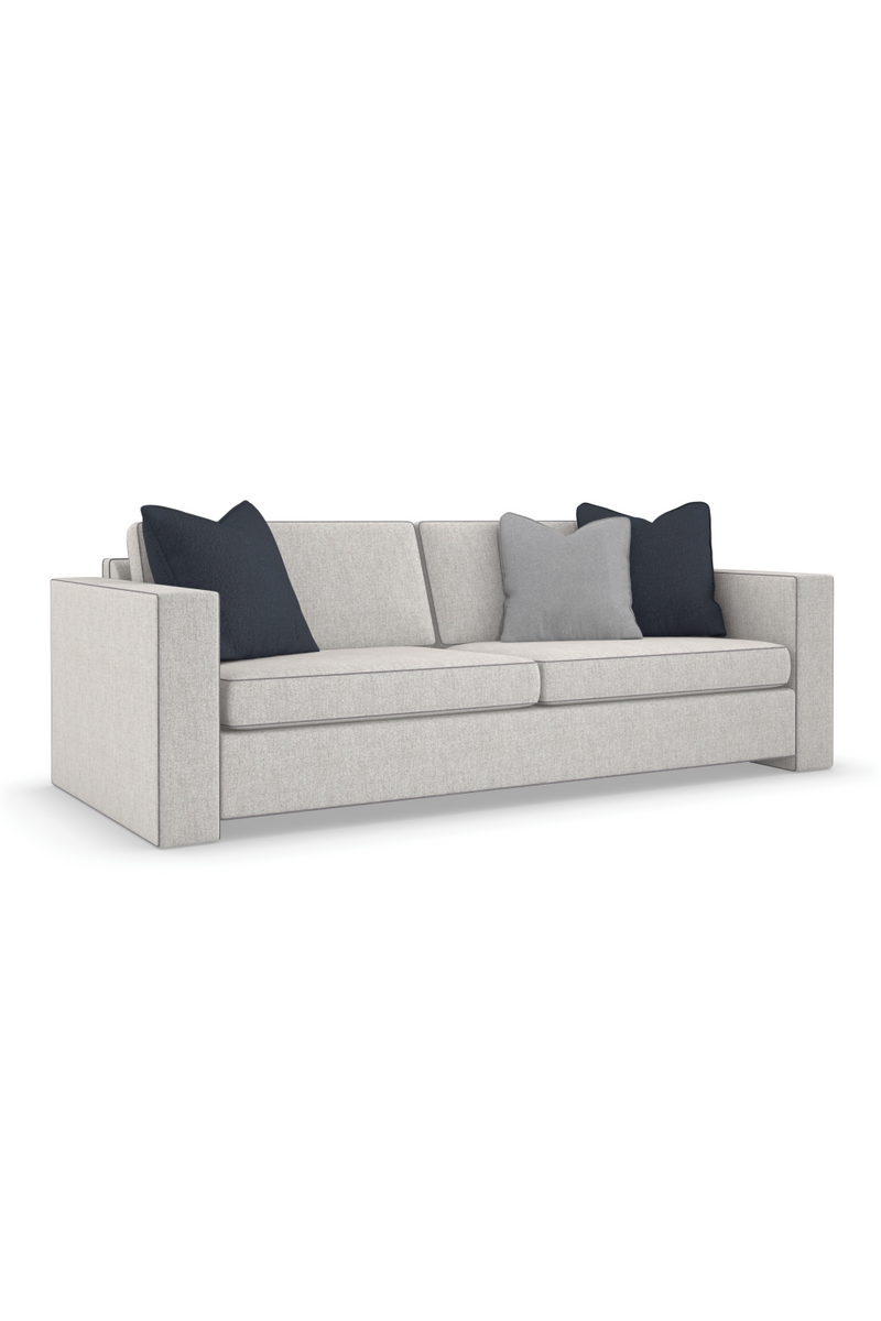 Piped Modern Sofa | Caracole Welt Played | OROATRADE.COM