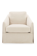 Skirted Swivel Chair | Caracole Casual Affair | Oroatrade.com
