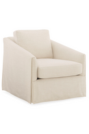 Skirted Swivel Chair | Caracole Casual Affair | Oroatrade.com
