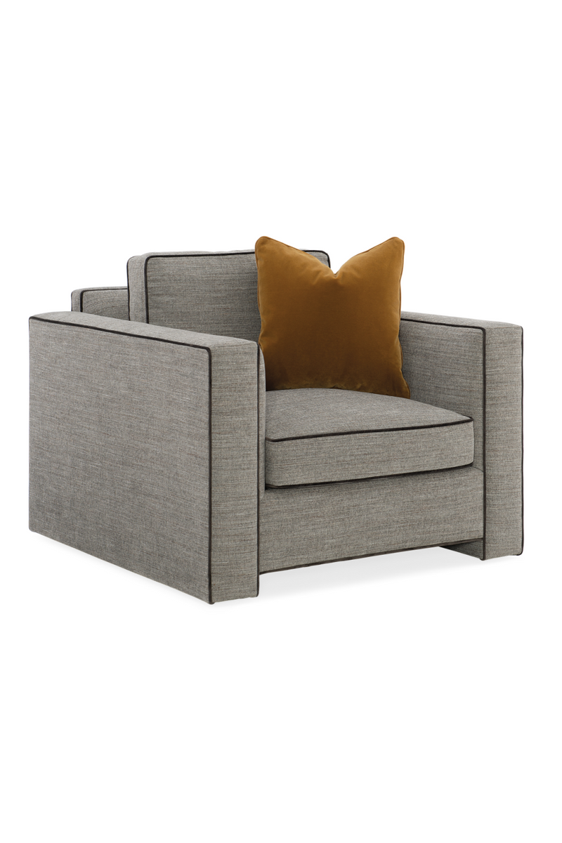 Angular Modern Lounge Chair | Caracole Welt Played | Oroatrade.com