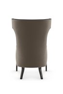 Gray Velvet Wingback Chair | Caracole Wing Tip | Oroatrade.com