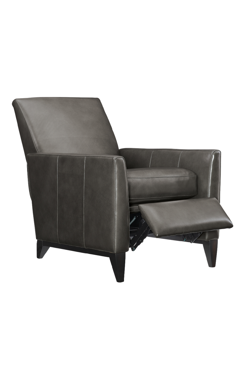 Black Leather Reclining Chair | Caracole Lean On Me | Oroatrade.com