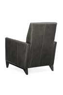 Black Leather Reclining Chair | Caracole Lean On Me | Oroatrade.com