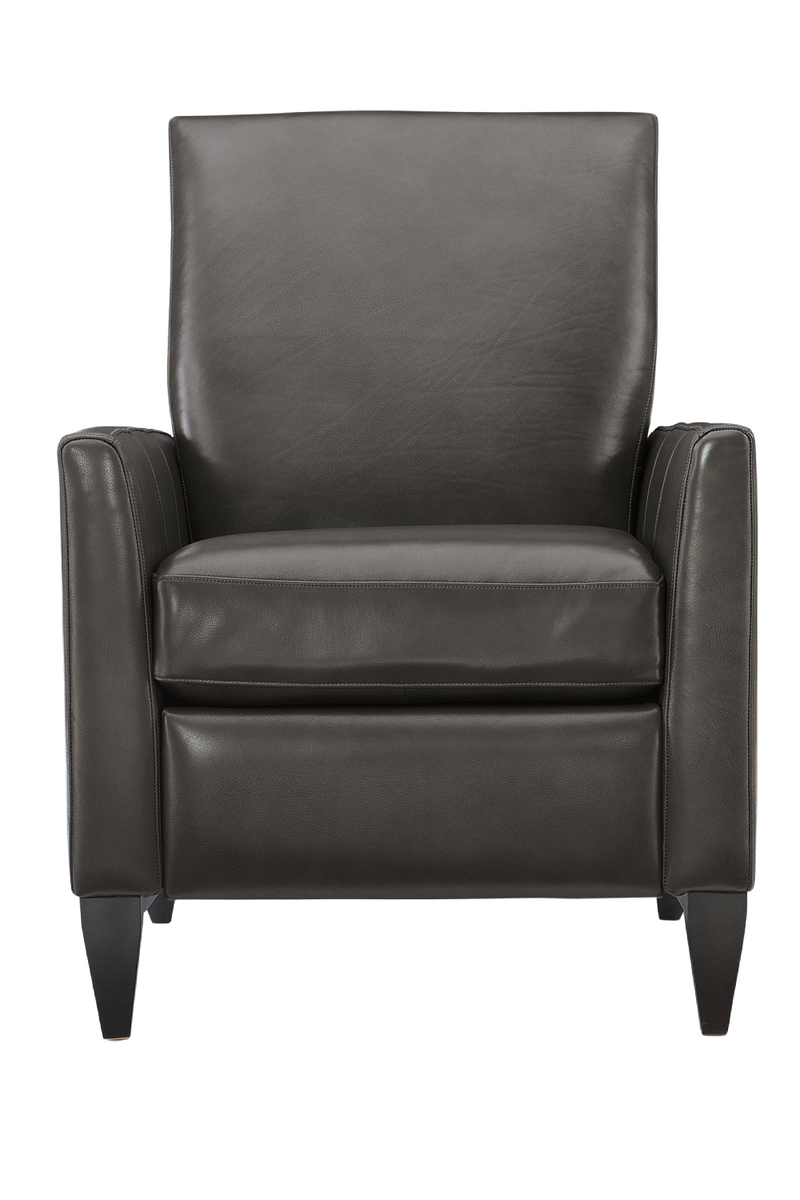 Black Leather Reclining Chair | Caracole Lean On Me | Oroatrade.com