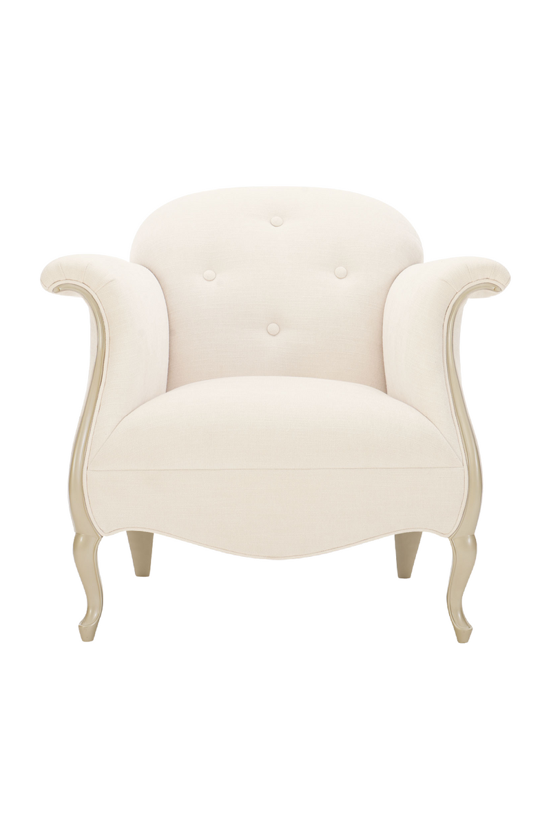 Scrolled Arms Accent Chair | Caracole Two To Tango | Oroatrade.com