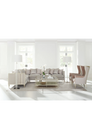 Taupe Modern Sectional Sofa | Caracole Fret Knot | Oroatrade.com
