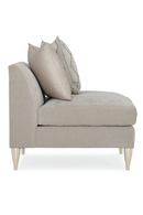 Taupe Modern Sectional Sofa | Caracole Fret Knot | Oroatrade.com