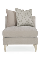 Taupe Modern Sectional Sofa | Caracole Fret Knot | Oroatrade.com