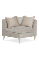 Taupe Modern Sectional Sofa | Caracole Fret Knot | Oroatrade.com