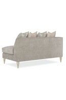Taupe Modern Sectional Sofa | Caracole Fret Knot | Oroatrade.com