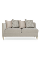 Taupe Modern Sectional Sofa | Caracole Fret Knot | Oroatrade.com