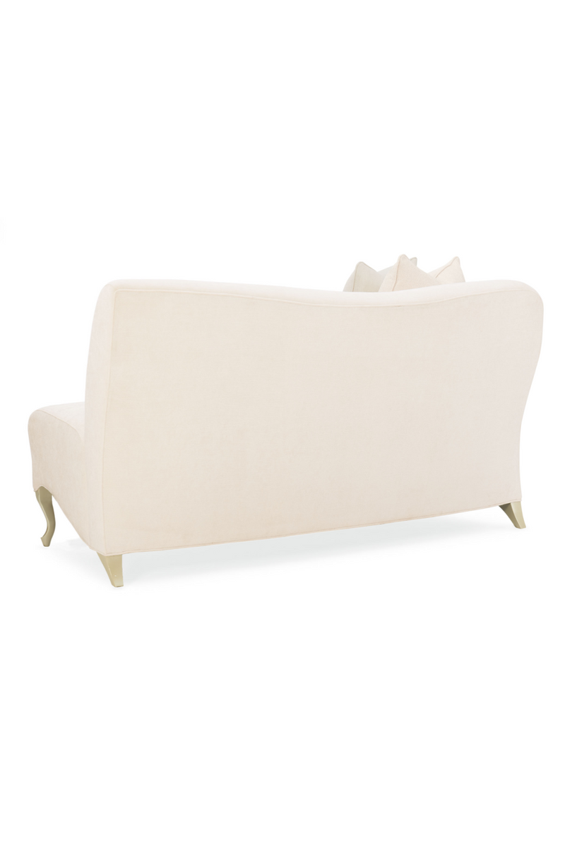 Scrolled Arm Loveseat | Caracole Two To Tango | Oroatrade.com