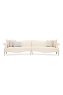 Scrolled Arm Loveseat | Caracole Two To Tango | Oroatrade.com