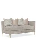 Taupe Modern Sectional Sofa | Caracole Fret Knot | Oroatrade.com