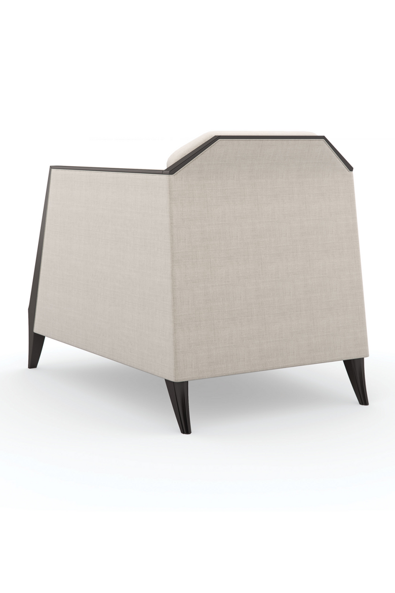 Beige Modern Lounge Chair | Caracole Outline | Oroatrade.com