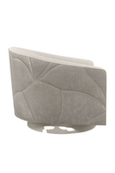 Gray Quilted Swivel Chair | Caracole Fanciful  | Oroatrade.com