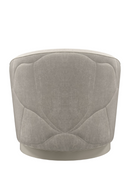 Gray Quilted Swivel Chair | Caracole Fanciful  | Oroatrade.com
