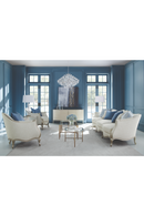 Silver Paint Sofa | Caracole Special Invitation | Oroatrade.com