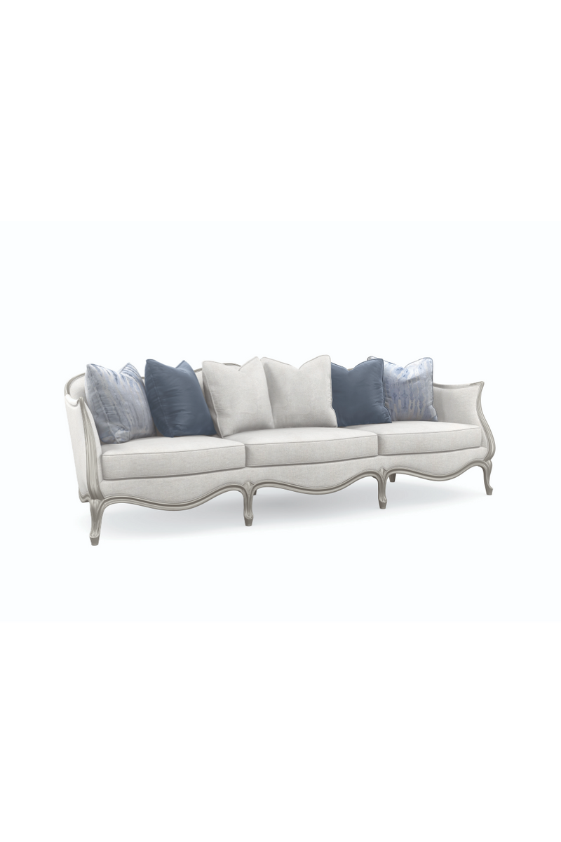 Silver Paint Sofa | Caracole Special Invitation | Oroatrade.com