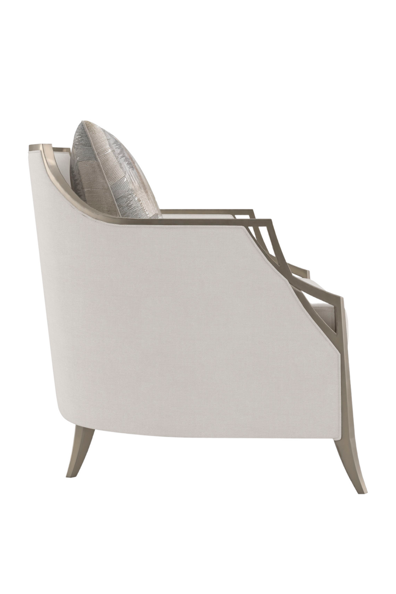 Sloping Arm Lounge Chair | Caracole X Factor | Oroatrade.com