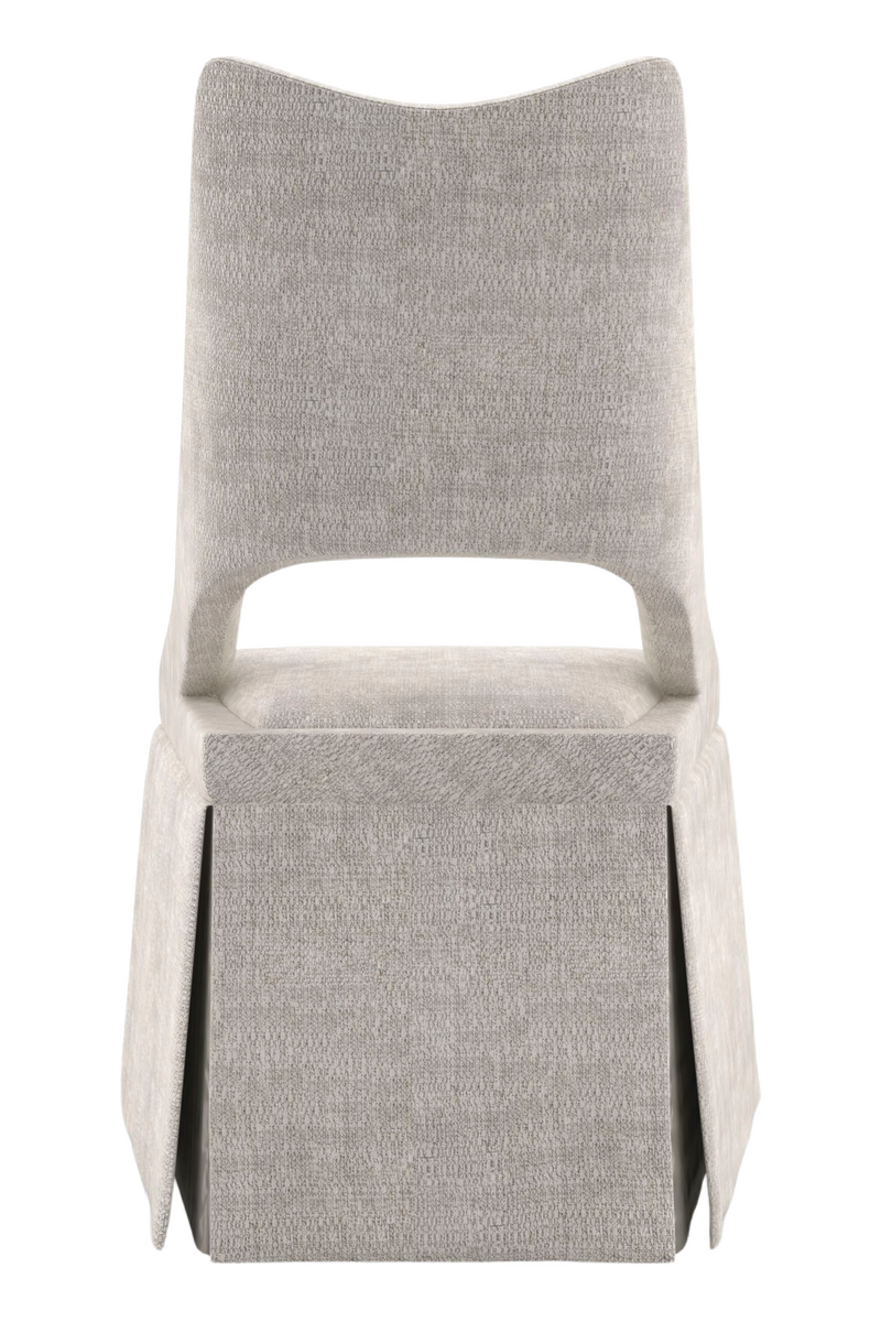 Gray Chenille Accent Chair | Caracole Roll With It | Oroatrade.com