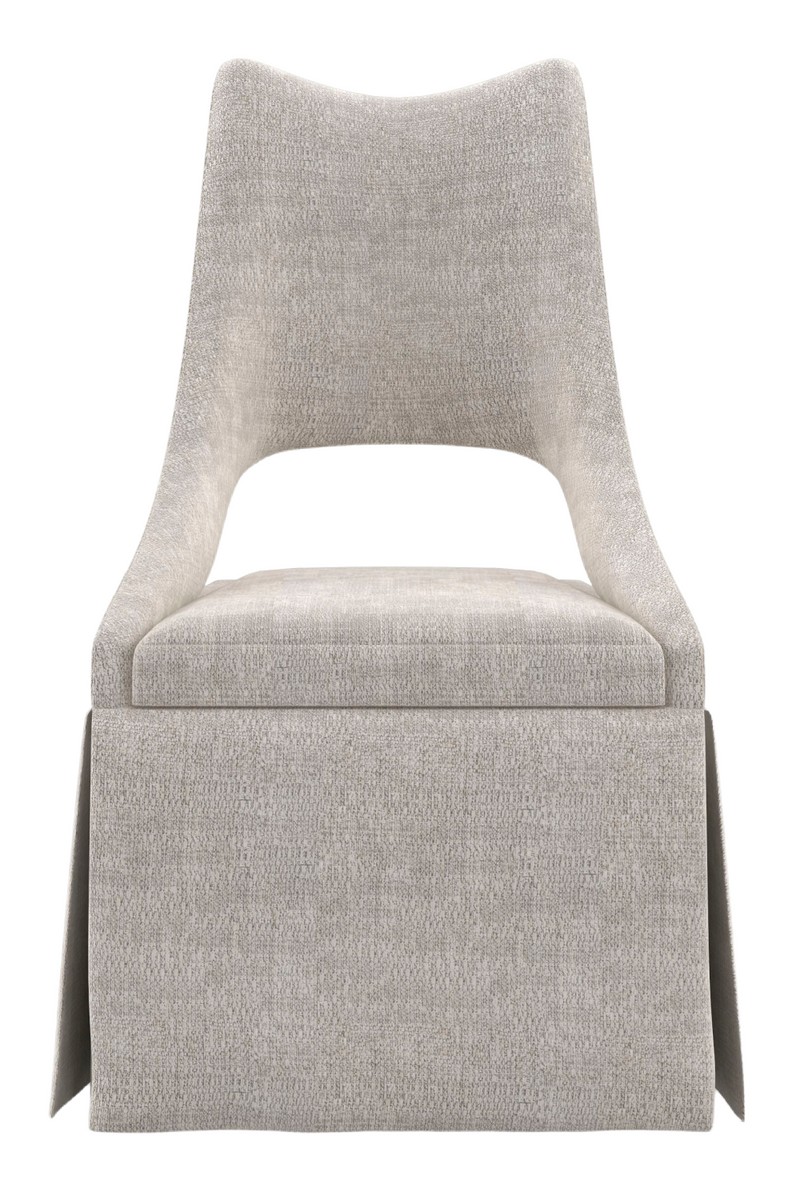 Gray Chenille Accent Chair | Caracole Roll With It | Oroatrade.com