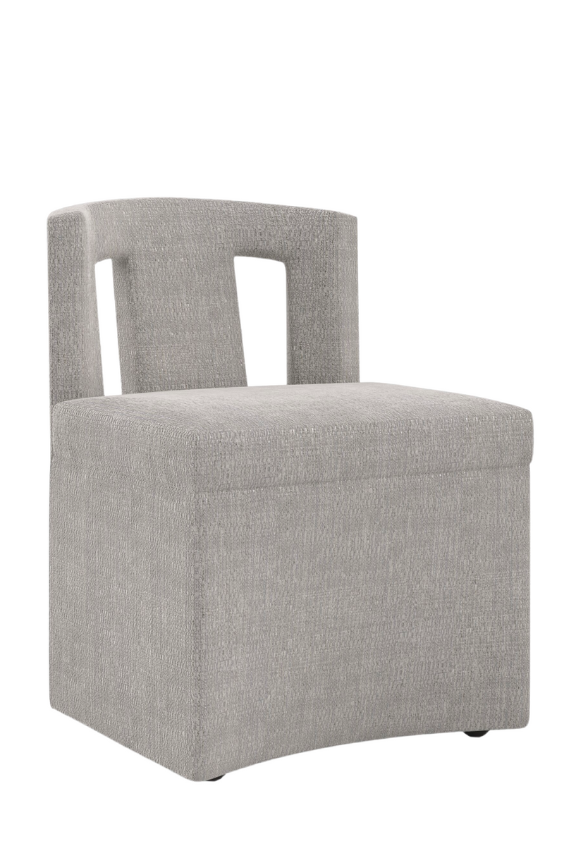 Gray Chenille Accent Chair | Caracole Tailored To AT | Oroatrade.com