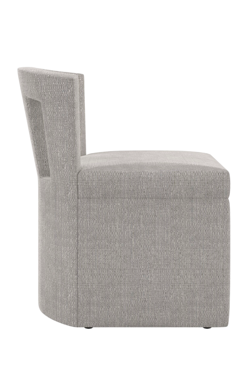 Gray Chenille Accent Chair | Caracole Tailored To AT | Oroatrade.com