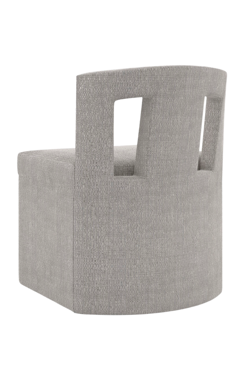 Gray Chenille Accent Chair | Caracole Tailored To AT | Oroatrade.com