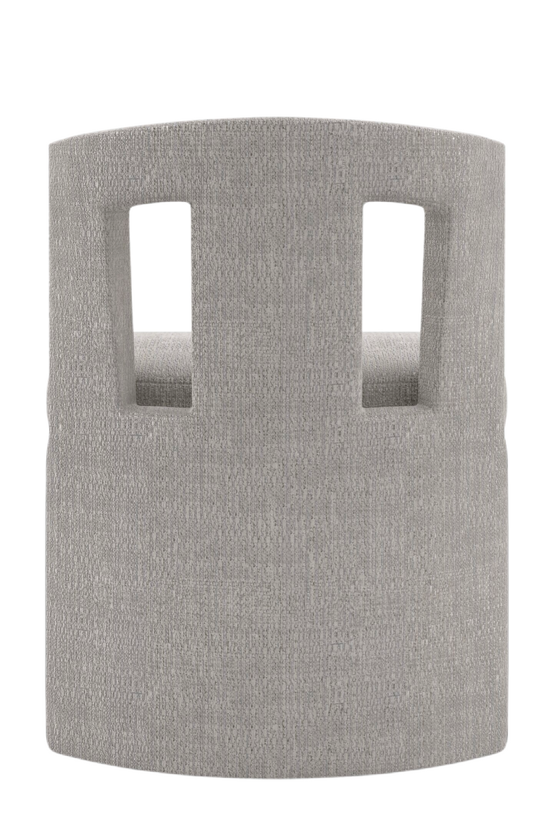 Gray Chenille Accent Chair | Caracole Tailored To AT | Oroatrade.com