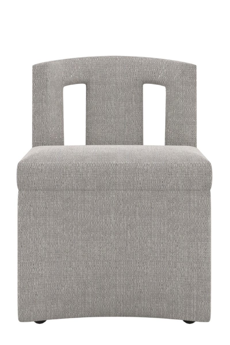 Gray Chenille Accent Chair | Caracole Tailored To AT | Oroatrade.com